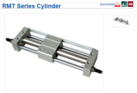 RODLESS MAGNETIC CYLINDER (W/GUIDE)